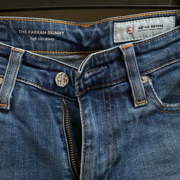 AG The Farrah Skinny High Rise Jeans - Picture 3 of 11